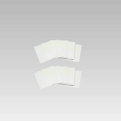 エコユニボード 白 100×100×2.0mm厚 φ4mm穴上1 10枚1組 886-35(886-35)