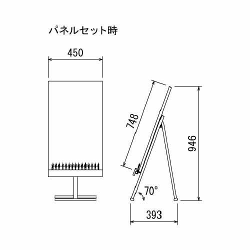 マーカースタンド 2616 K 450×750(2616)_2