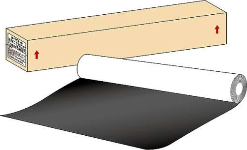 eマグネット2 白 艶消 0.8×1020mm×10M巻 等方性
