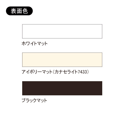 室名札 ネーム差し替え式アクリルプレート 正面型 GFNタイプ(GFN150/GFN200/GFN250)_4