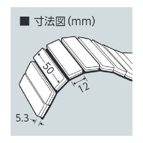 レフテープ レッド 50mm幅 866-03(866-03)_2