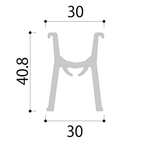 パノラマレール PR-4 L=4000mm(PR-4)_2