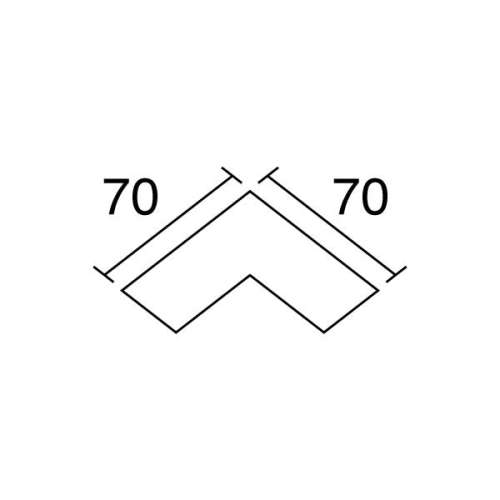 コーナースポンジ 粘着付 30×30×8×70mm　4個入(SRK-33,SRK-31,SRK-34,SRK-30,SRK-32)_2