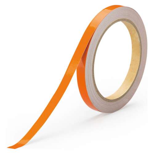 反射テープ オレンジ 10mm幅 2巻1組 374-35(374-35)