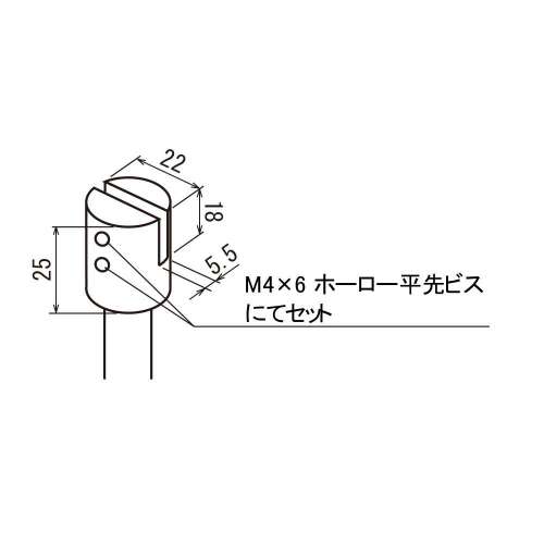 サインスタンド 2713 K 148×148 ブラック(2713)_4