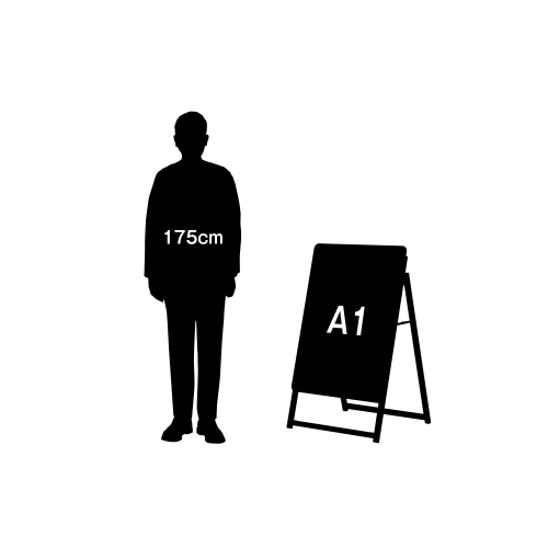PG-Aサイン A1 両面 屋外用 シルバー_4