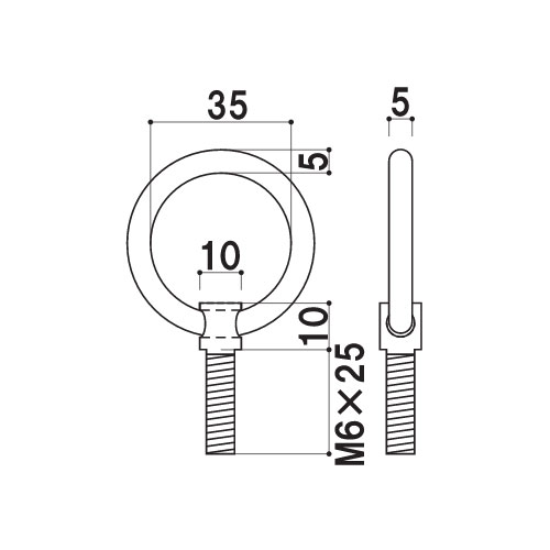 リングボルト LBT-6M25(LBT-6M25)_2