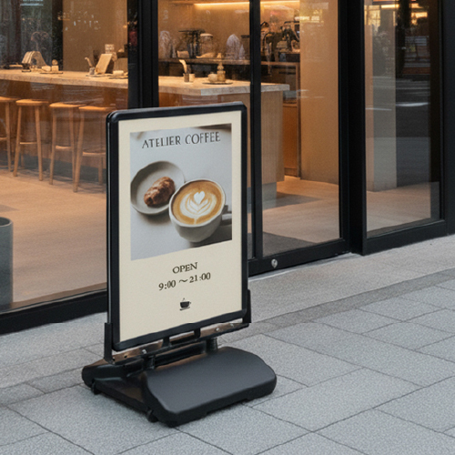 ローリングベース たおれん君 両面 B1 タンク:ブラック フレーム:艶有シルバー パックシート仕様_7