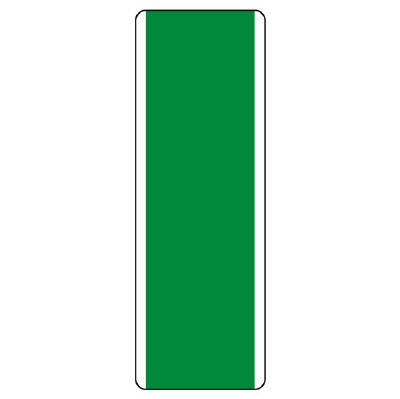 短冊型標識 緑無地 エコユニボード 811-38(811-38)