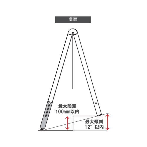 Bサイン用アジャスト金具　ブラック_7