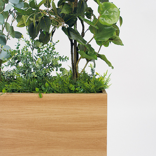 樹木パーテーション GR5118 H1700 シーグレープ&ユーカリ&フィカスベンジャミン(GR5118)_2