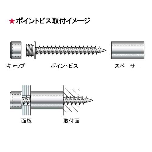 ポイントビス用ビニールパッキン　S-AA250 φ8用(S-AA250)_3