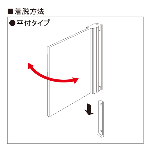 サインプレート F-PIC 突出 NS-TWYタイプ(NS-TWY110/NS-TWY150/NS-TWY200)_2