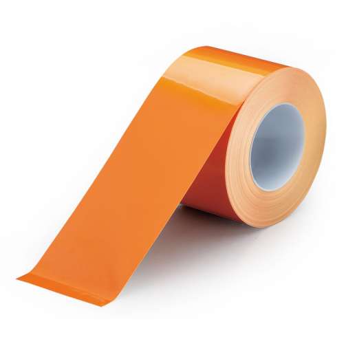 床貼用テープ ユニフィットテープ 100mm幅×10M 強粘着タイプ 橙 863-649(863-649)