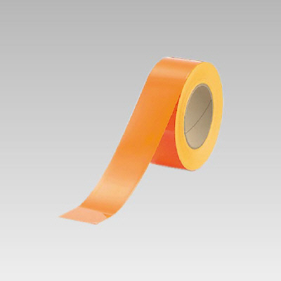 蛍光テープ オレンジ 50mm幅 863-21(863-21)