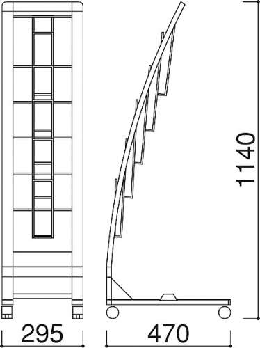 R型カタログスタンド PRX-15(PRX-15)_2