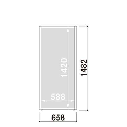 パーテーションパネルシステム PP-614W(PP-614W)_2