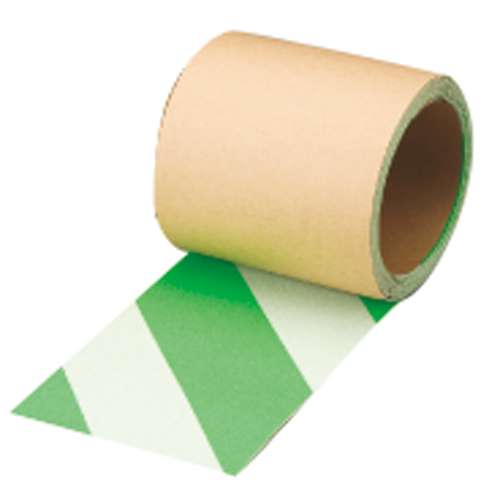 蛍光ノンスリップテープ 100mm幅 白緑 374-48(374-48)