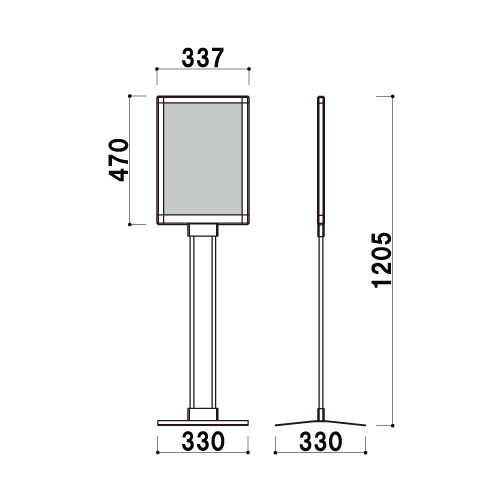 プリントメディアスタンド PM-3TS(PM-3TS)_2