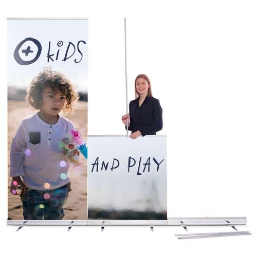 Expand MediaScreenXL W1000×H2000mm (603-100200-WHI)(603-100200-WHI)_2