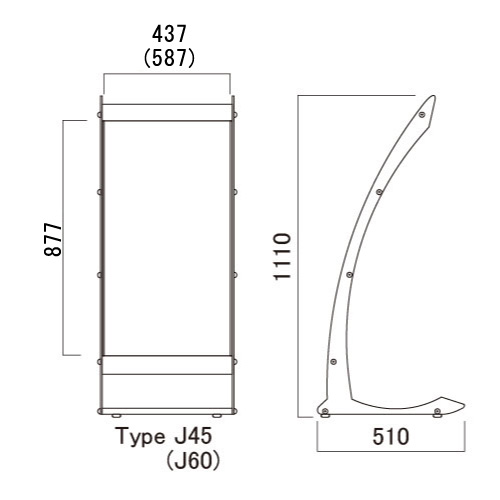 サインスタンド  タイプJ(J60/J60C/J45/J45C/J45Si/J45SiC/J60Si/J60SiC)_4