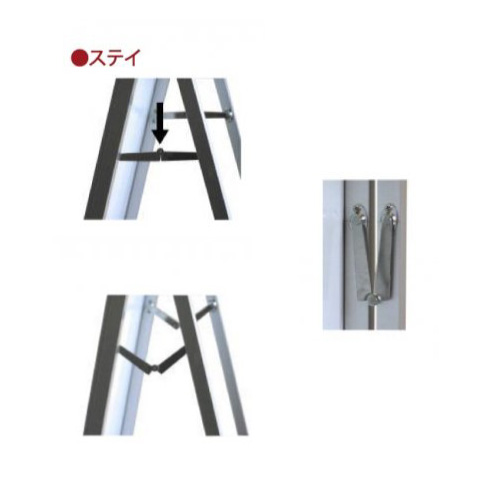 ポスター用スタンド看板マグネジ　BPSSKMN-B1LRB(BPSSKMN-B1LRB)_7