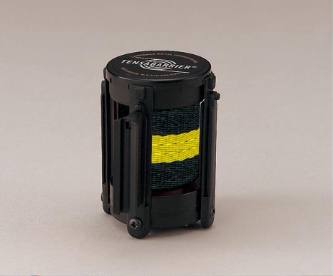 テンサバリアー ベルト交換用カセット ベルトカラー 黒黄ストライプ 870-9513(870-9513)
