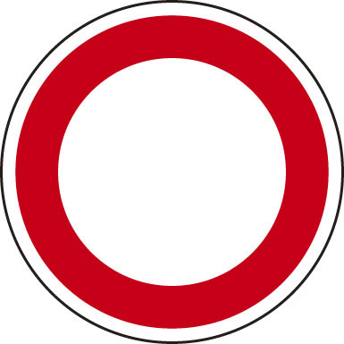 道路標識 規制標識 最高速度/文字スペース（323）片面表示 894-18A(894-18A)_2
