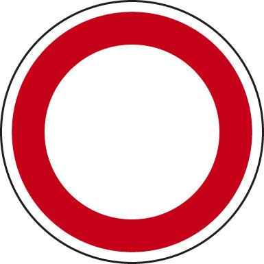 道路標識 規制標識 最高速度/文字スペース（323）片面表示 894-18A(894-18A)_2