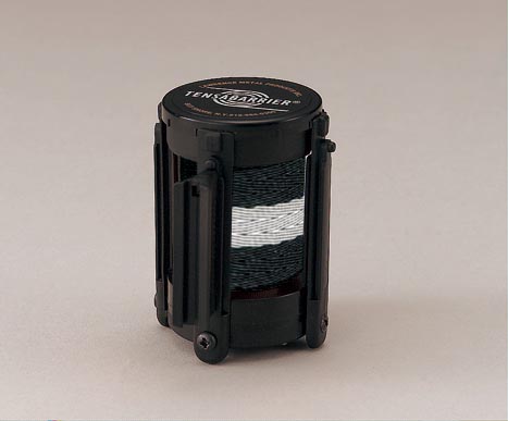 テンサバリアー ベルト交換用カセット ベルトカラー 黒白ストライプ 870-9511(870-9511)