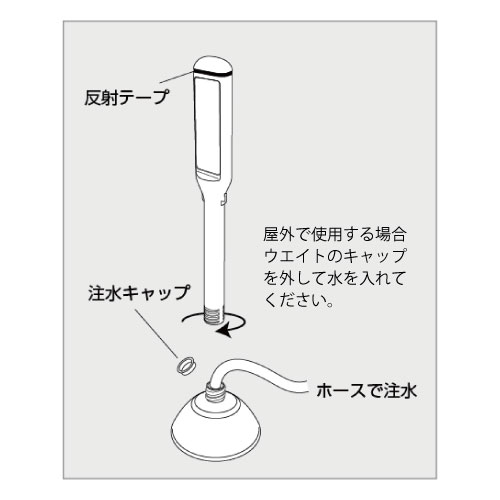 サインスティック　駐輪禁止(835-152)_3