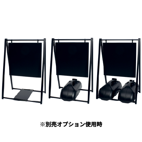 スタンド看板 2763 K ブラック 450×450(2763)_7