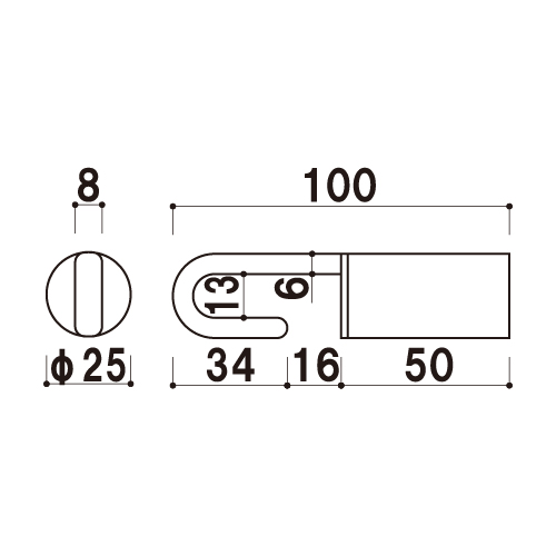 パーテーションロープ RP25G グリーン/ゴールド(RP25G)_2