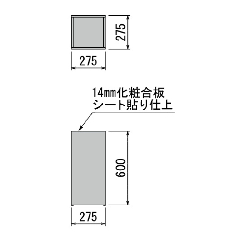 樹木プランター GR5021 H1600 バンブー(GR5021)_4