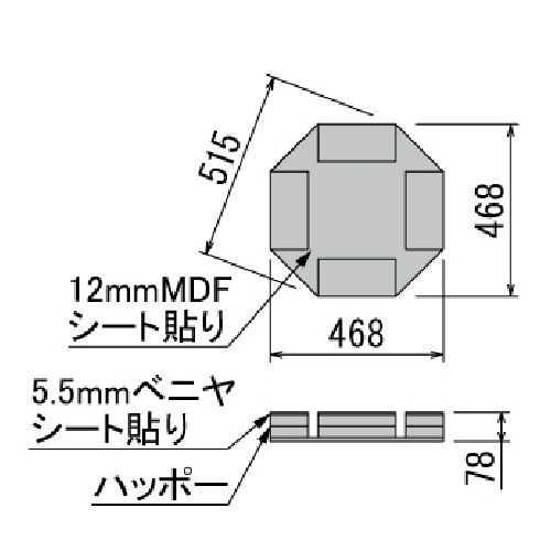 テーブル樹木 GR5140 H1500 530Ф フィカスベンジャミン(GR5140)_5